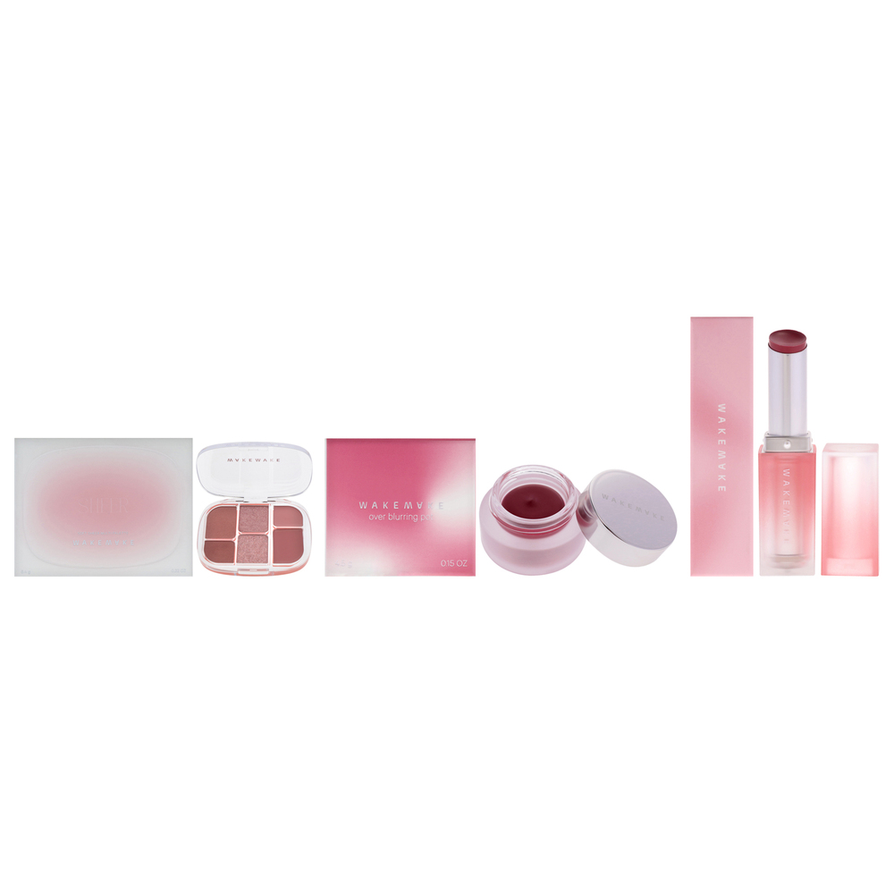 Wakemake Kit by Wakemake for Women - 3 Pc Kit 0.22oz Makeup - 02 Lasy
